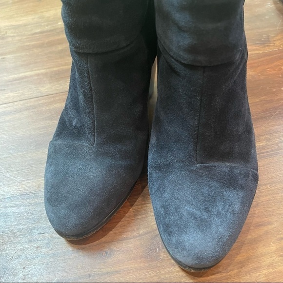 Rag & Bone Blue Suede Bootie 38.5 / 8.5 US - Picture 2 of 13